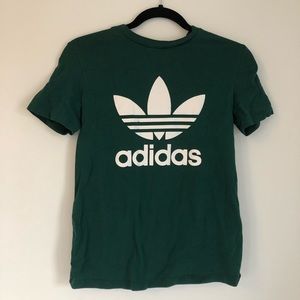 green adidas t shirt
